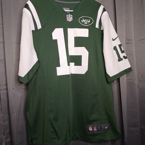 Green and White NFL Jersey
